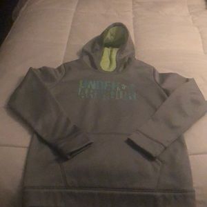 Girls size L under armour sweatshirt